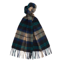 Barbour Unisex Wool Cashmere Tartan Scarf
