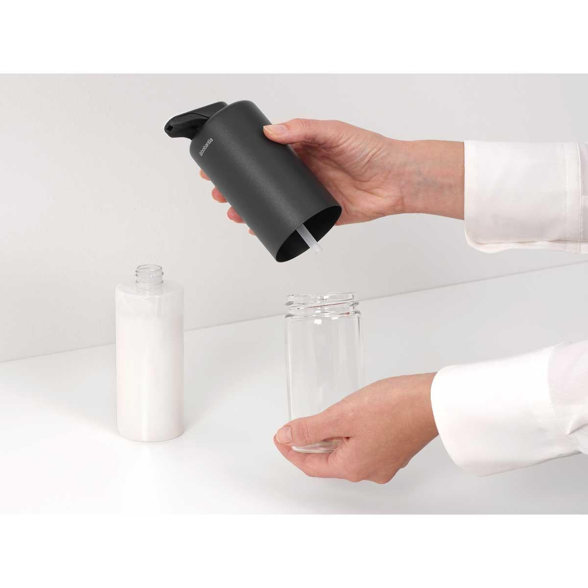 Mineral Infinite Grey Brabantia SinkStyle Soap Dispenser Taken Apart