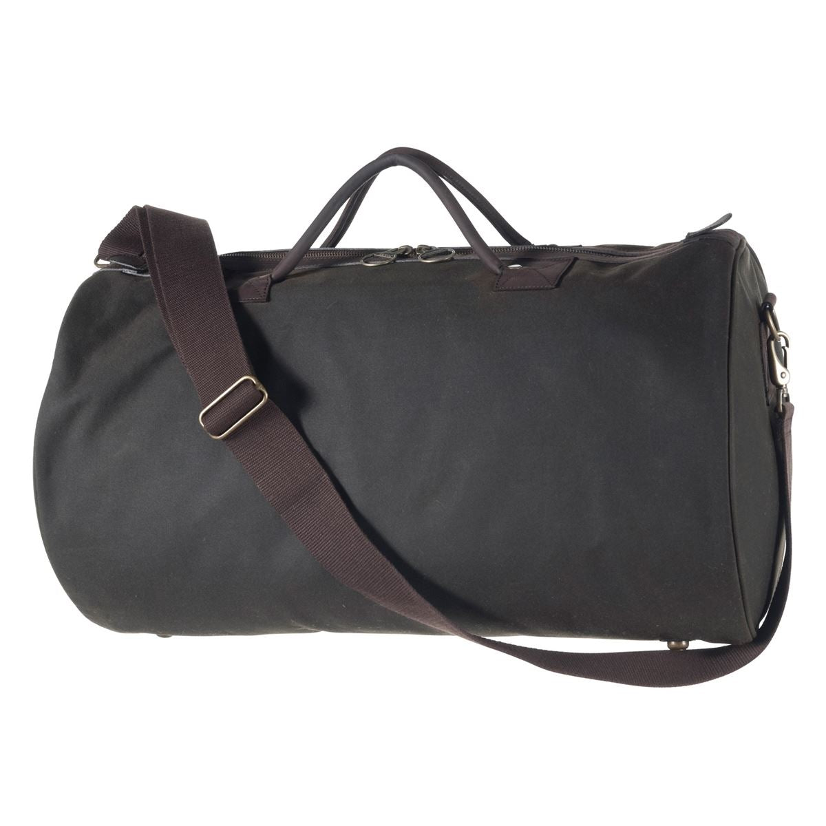 olive Barbour Unisex Wax Holdall