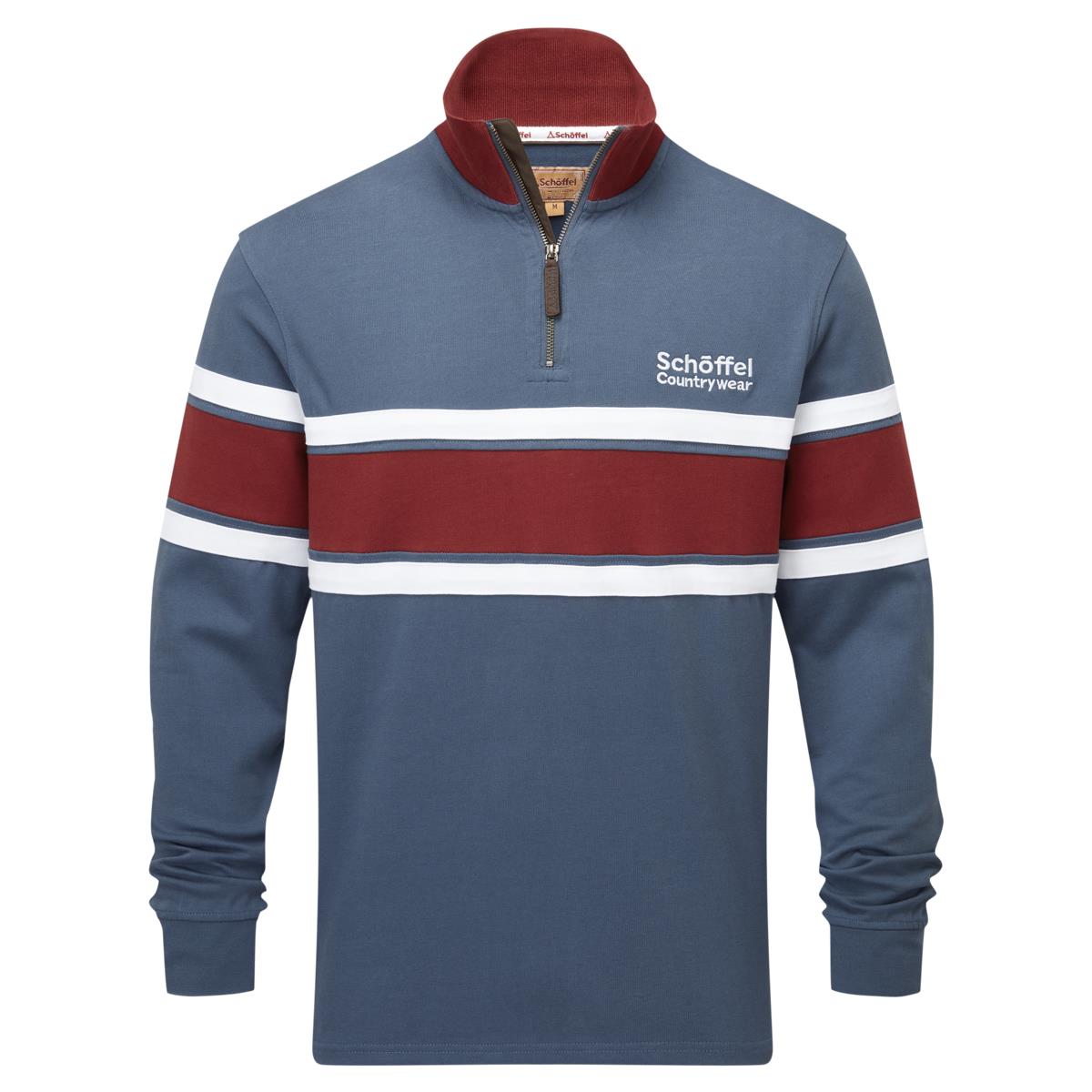Schoffel Mens Exmouth Heritage 1/4 Zip