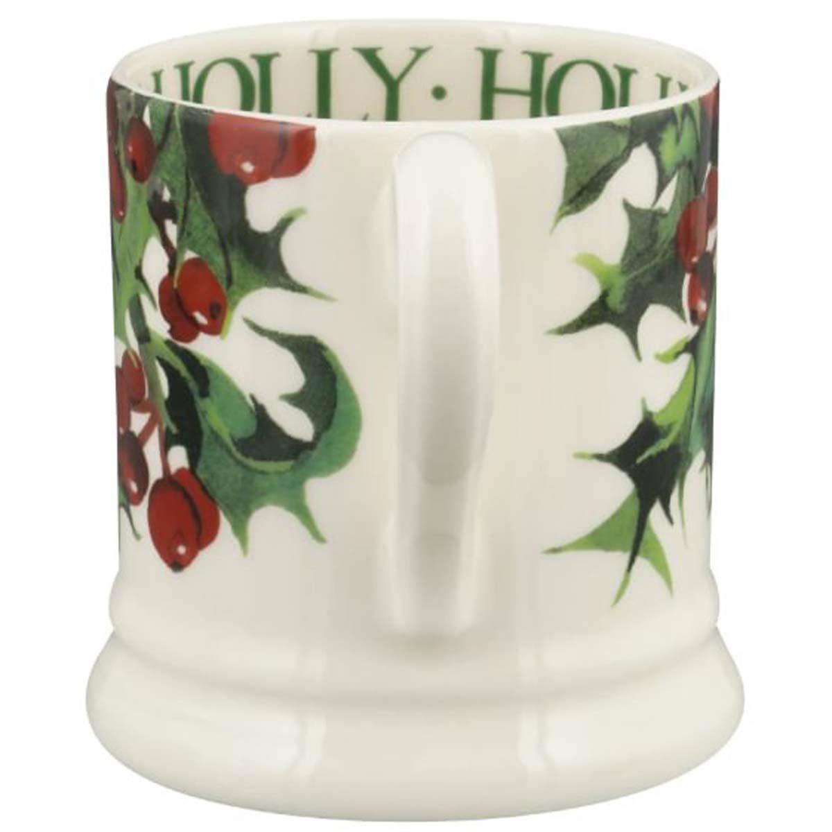 Emma Bridgewater Christmas Holly Half Pint Mug
