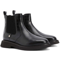 BLACK Barbour Womens Delfina Chelsea Boot