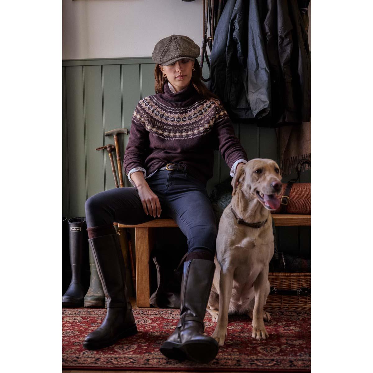 Barbour Womens Darwen Knitted Jumper