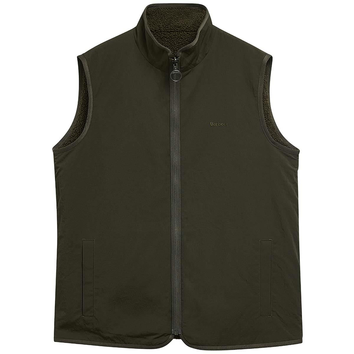 SAGE Barbour Mens Reversible Fleece Gilet