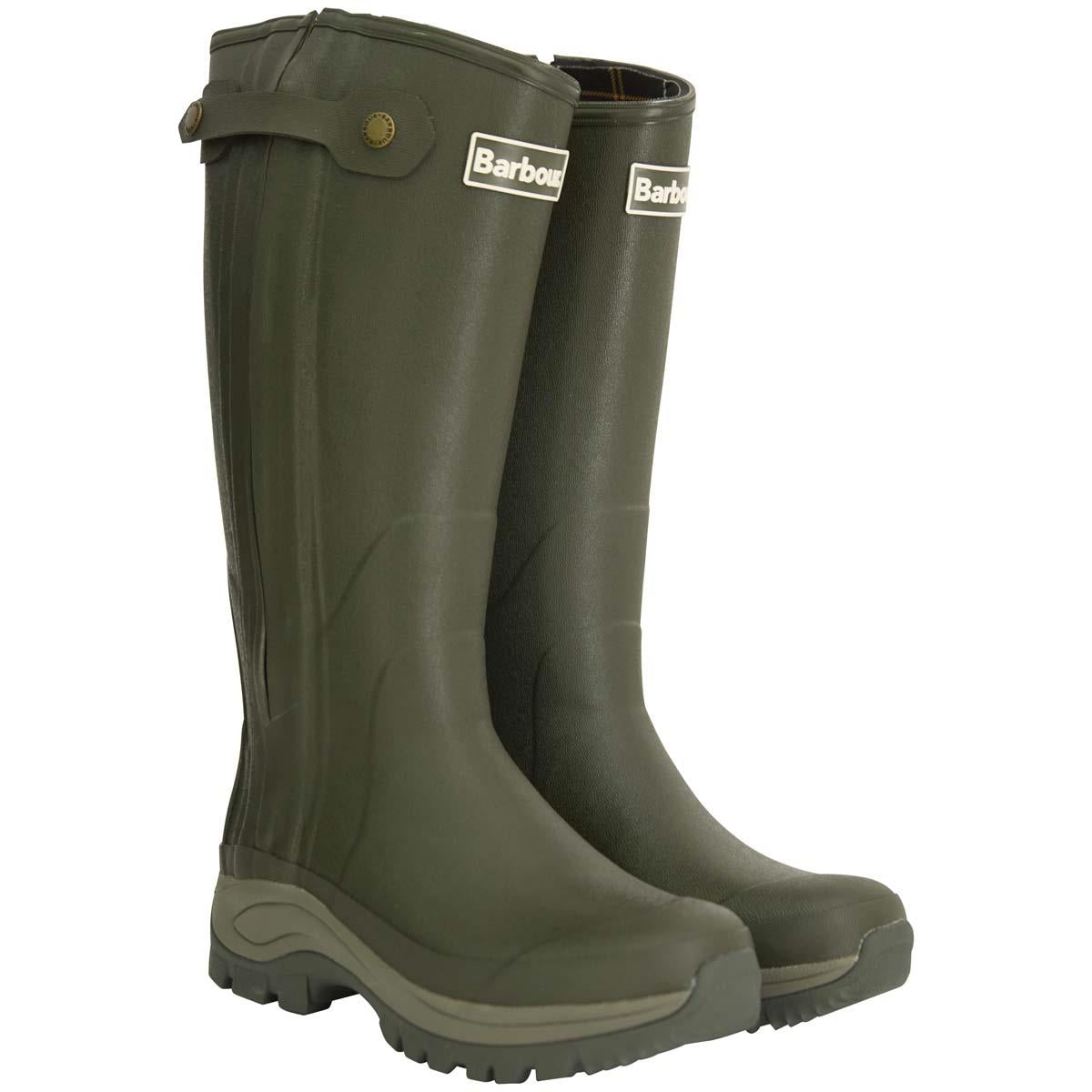 Barbour Mens Teesdale Tall Wellington