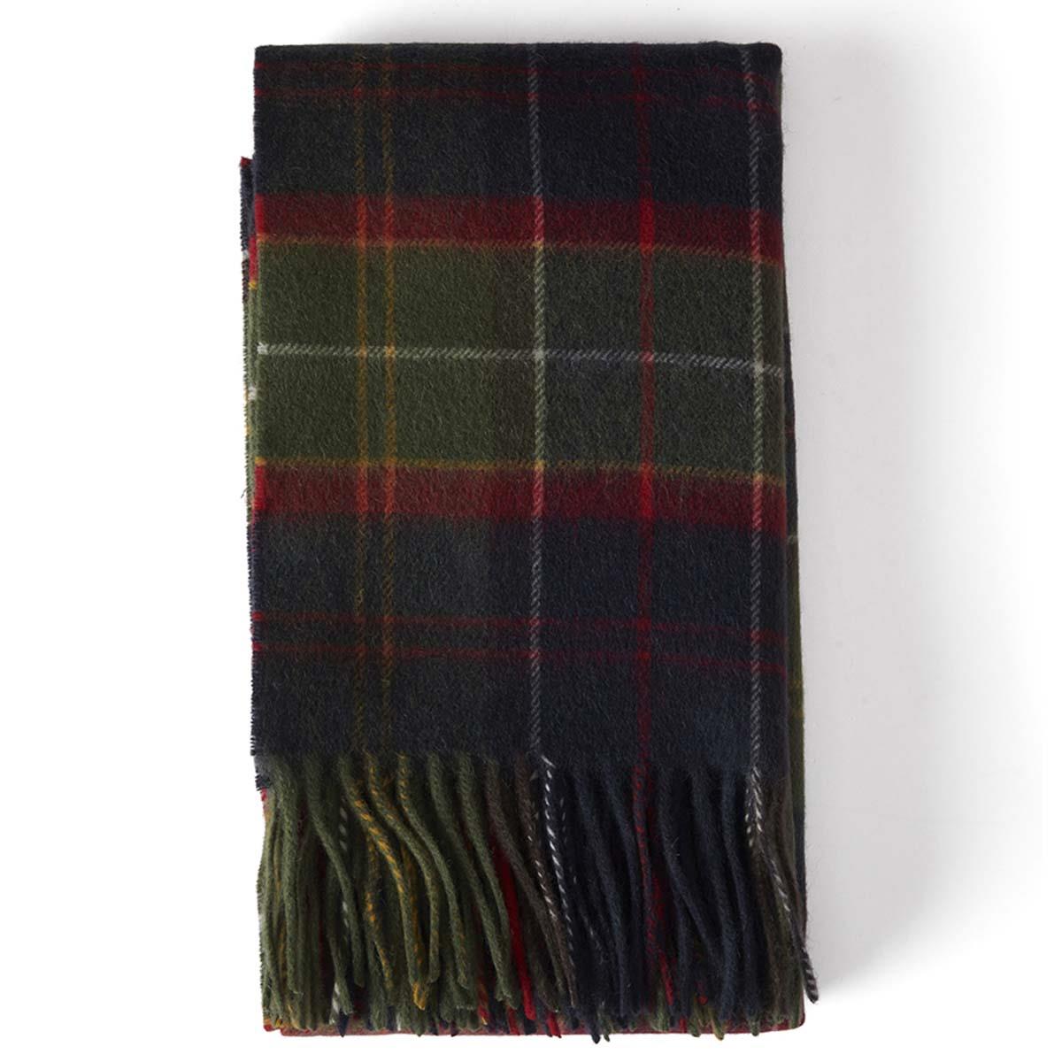 Barbour Brack Patchwork Tartan Scarf