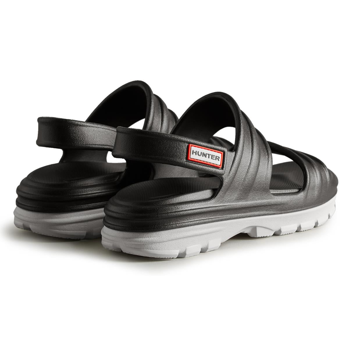 Hunter Womens Bloom Algae Foam Sandals Rear