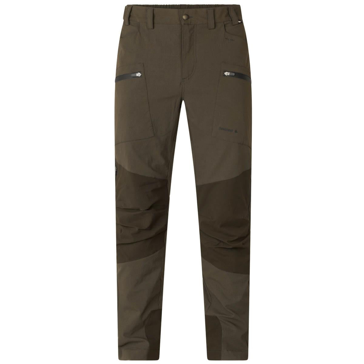 Pine Green/Grizzly Brown Seeland Mens Spruce Membrane Trousers