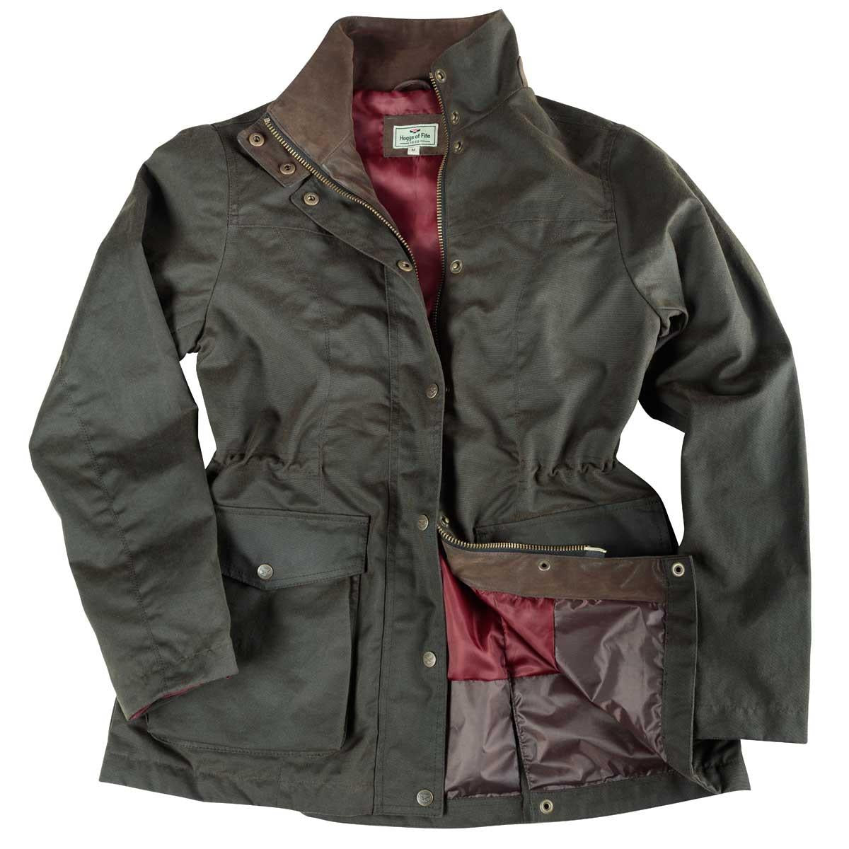Hoggs of Fife Caledonia Ladies Waxed Jacket