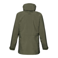 Deep Green Musto Womens Outdoor Country Fenland Stretch Waterproof Coat Back