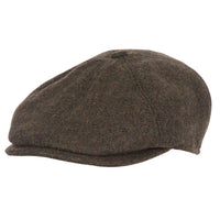 Olive Barbour Mens Claymore Bakerboy Hat