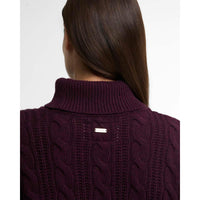 Barbour Womens Agatha Knitted Jumper LOGO