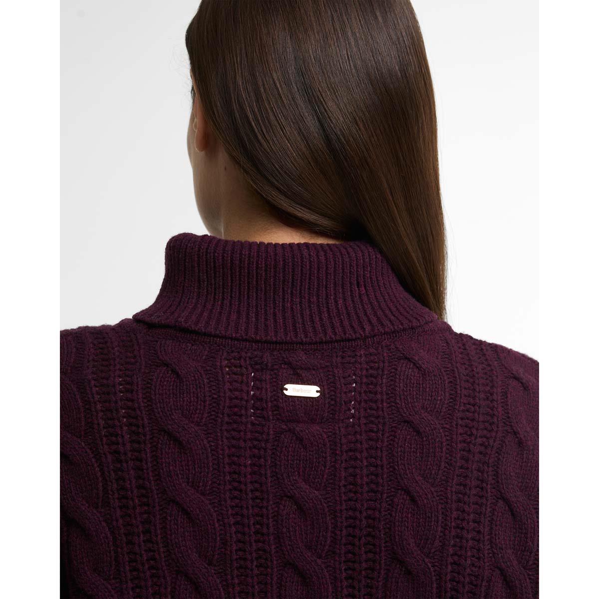 Barbour Womens Agatha Knitted Jumper LOGO