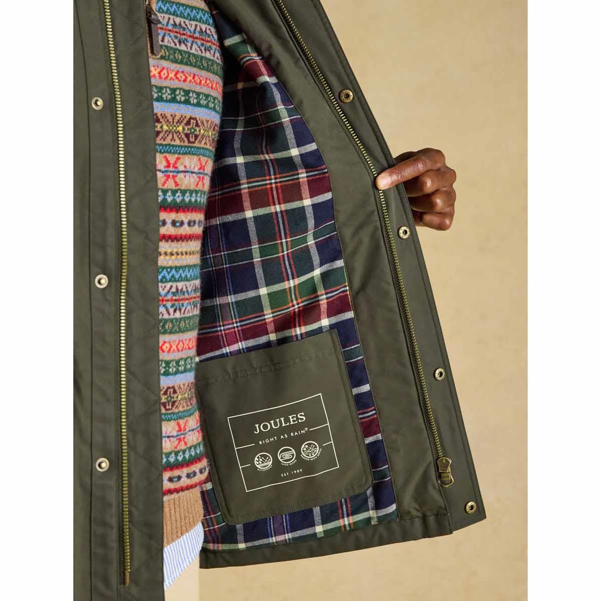 Joules Mens Fraser Waterproof Field Coat