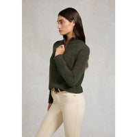 Holland Cooper Womens Country Quarter Zip Knit Jumper