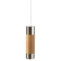 Miller Cylindrical Light Pull Chrome