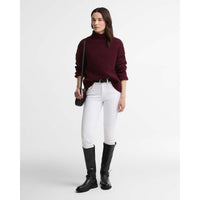FIG Barbour Womens Rosamund Knitted Jumper ON MODEL