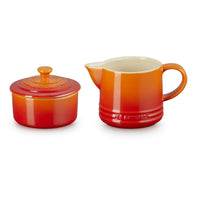 Le Creuset Stoneware Milk & 250ml Sugar Set