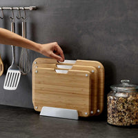 Joseph Joseph Nest Boards 3-piece Bamboo Chopping Board Set Kitchen Lifestyle