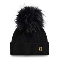 Holland Cooper Womens Sloane Cable Bobble Hat