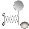 Stainless Steel Finish Samuel Heath Style Moderne Extending Mirror L6708