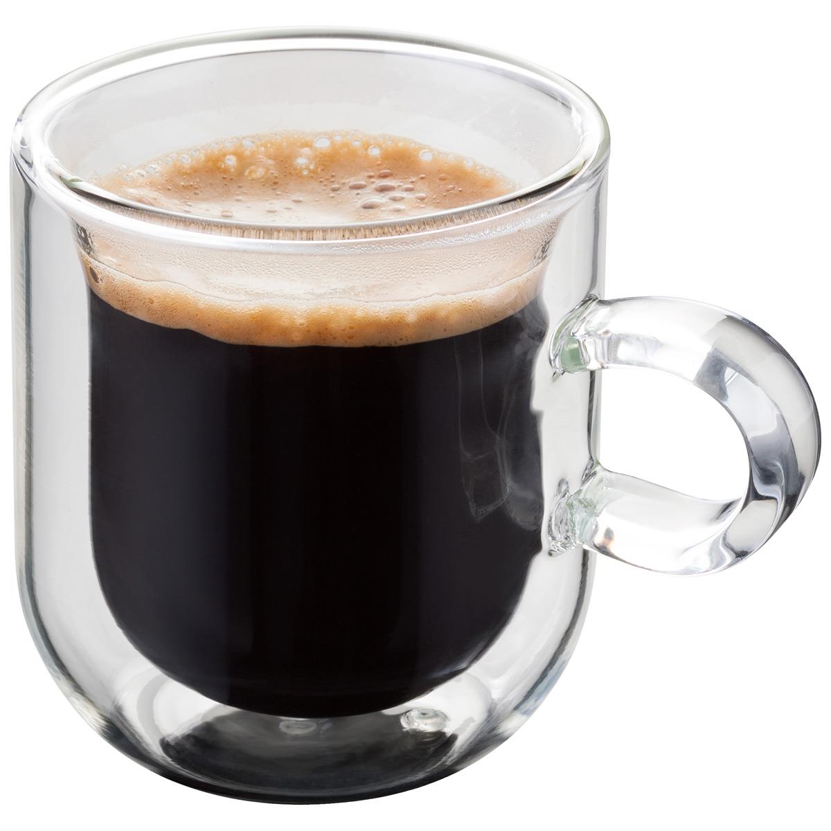 Judge Double Walled Glassware 2 Piece Espresso Glass With LIquid