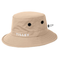 Tilley Unisex Golf Bucket Hat in Light Tan