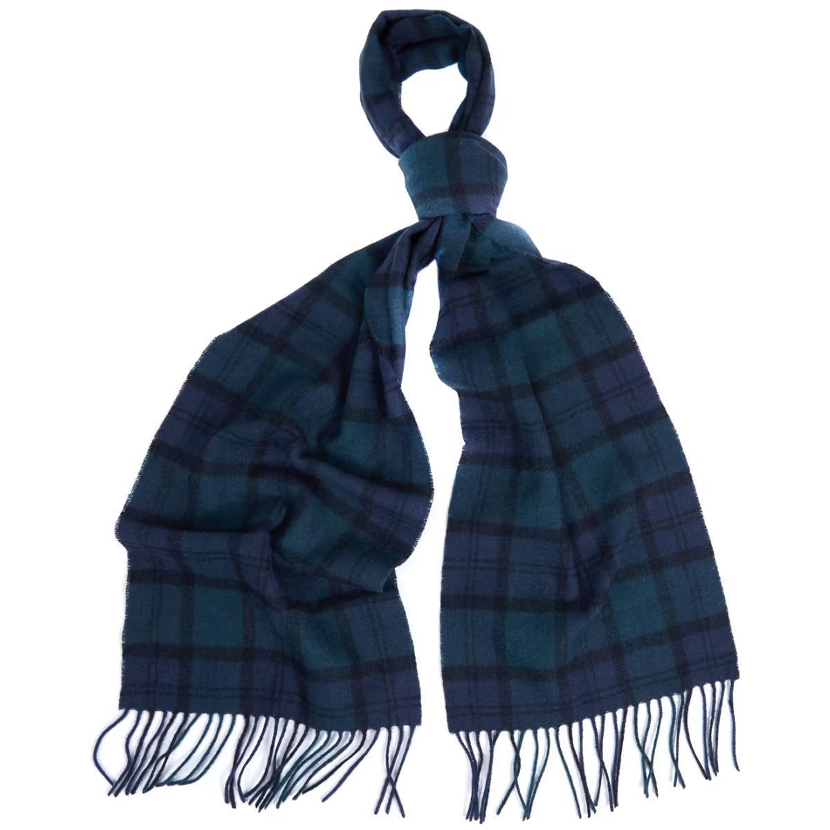 Barbour Tartan Lambswool Scarf
