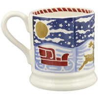 Emma Bridgewater Christmas Icons Deer Half Pint Mug