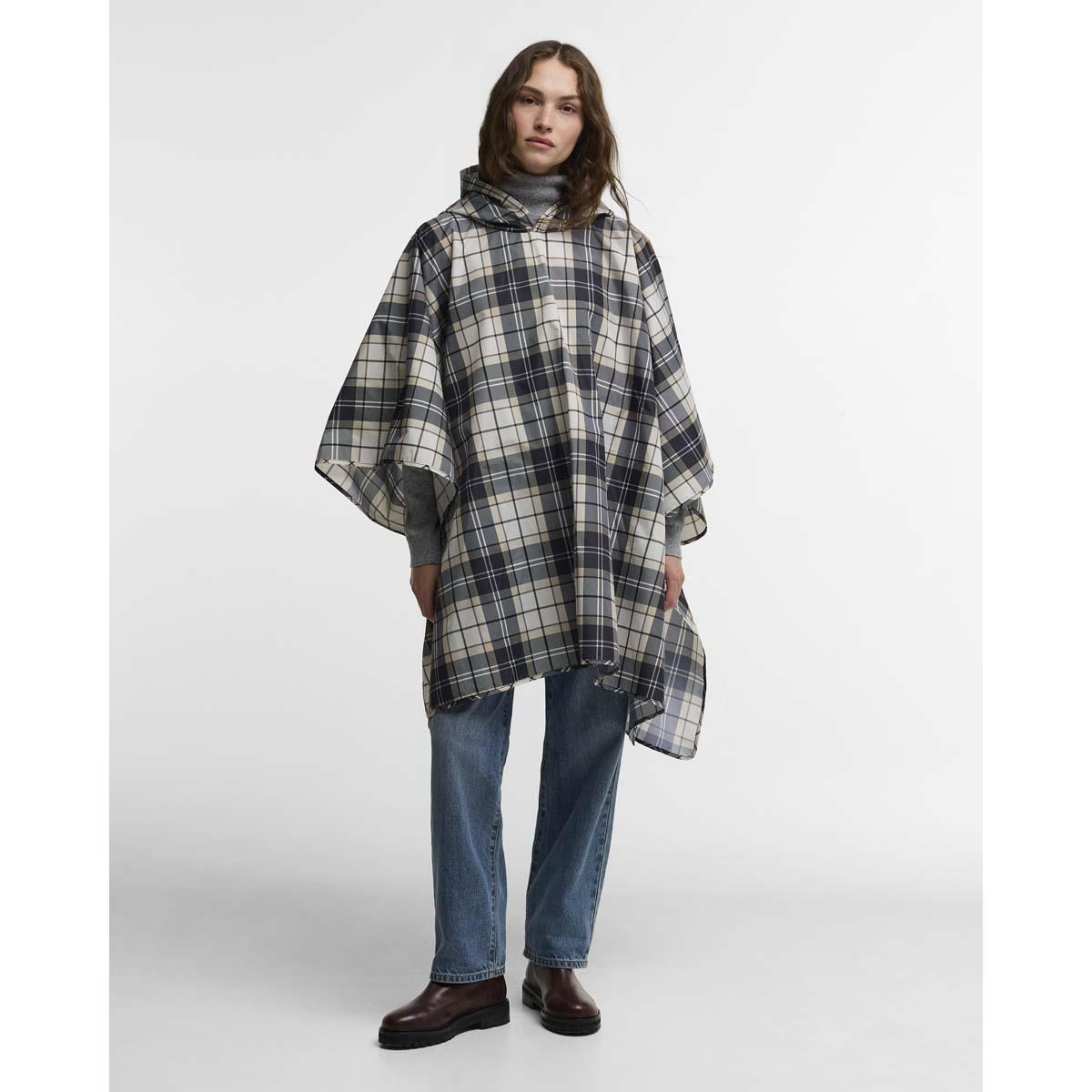 Barbour Womens Portree Tartan Poncho