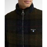 Barbour Mens Tartan Fleece Zip Through Sweatshirt