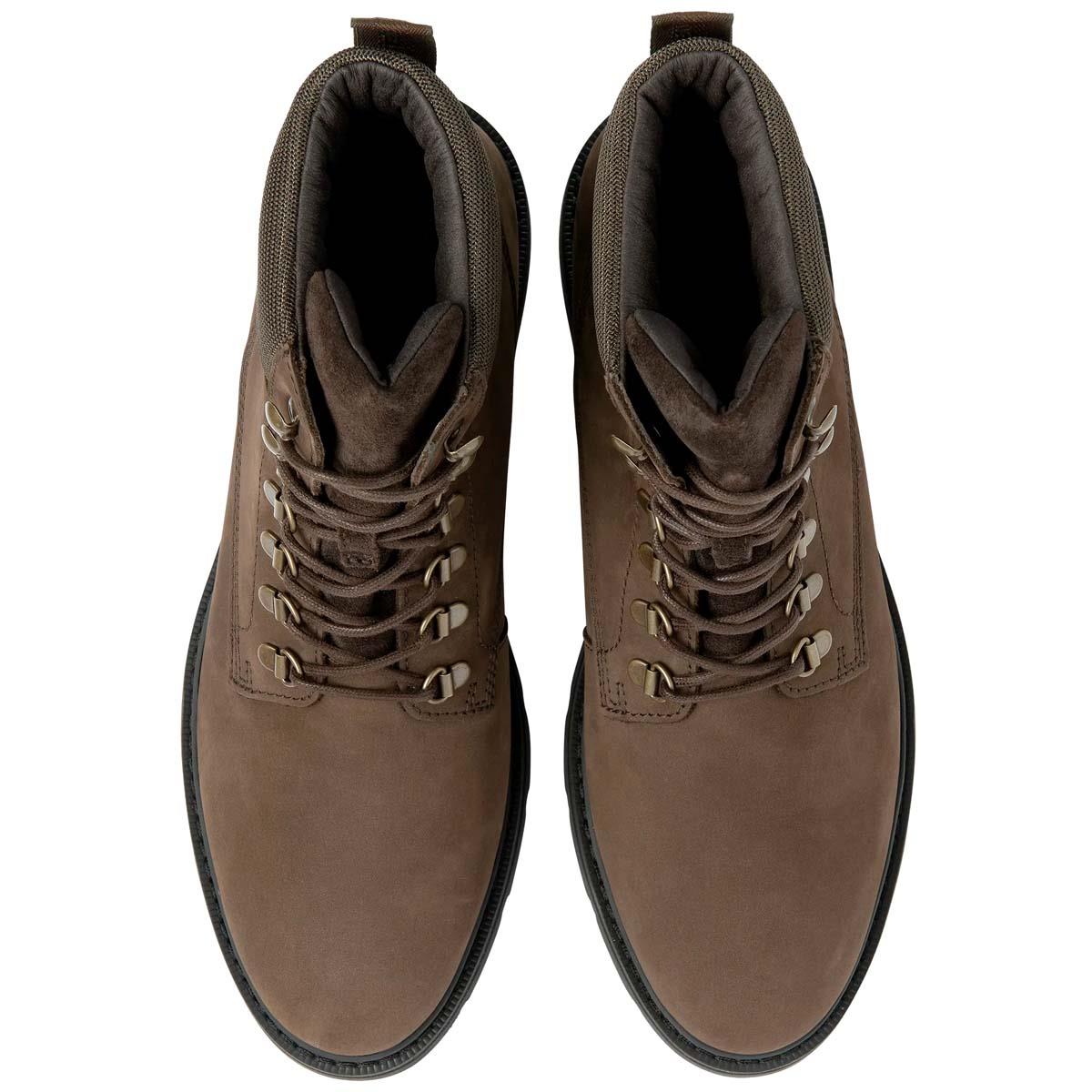 Brown Oiled Nubuck Loake Nevis Waterproof Boot Top