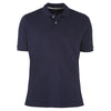 Albert and Maurice Mens Classic Pique Polo Shirt Navy Blue