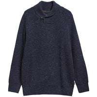 Barbour Mens Essential Fleck Shawl Neck Jumper