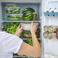 Nordic White Mepal Cirqula Round Multi Bowl in Fridge