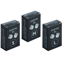 Black Beretta Mini Head Set Ear Tips