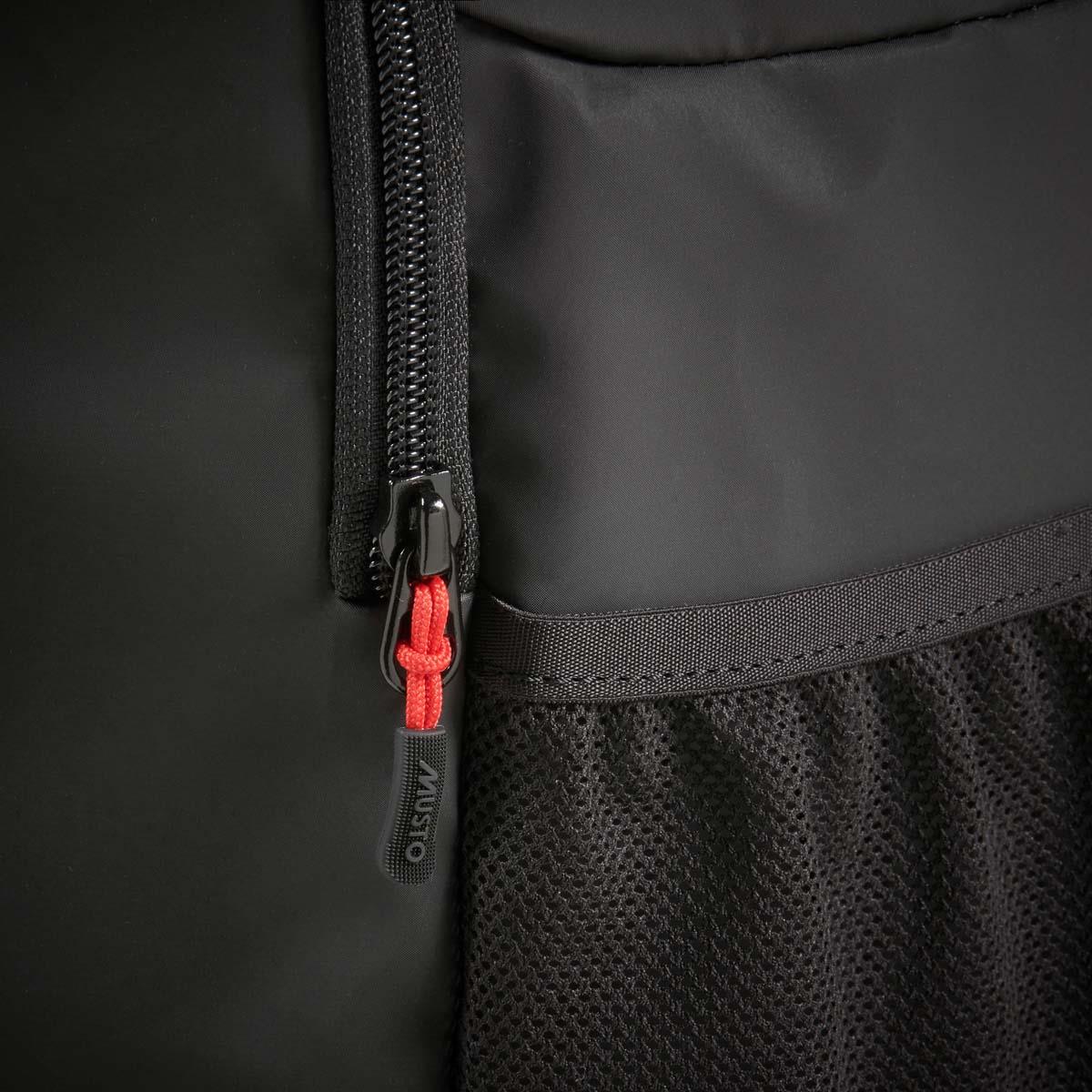 Black Musto 20L Backpack zips4