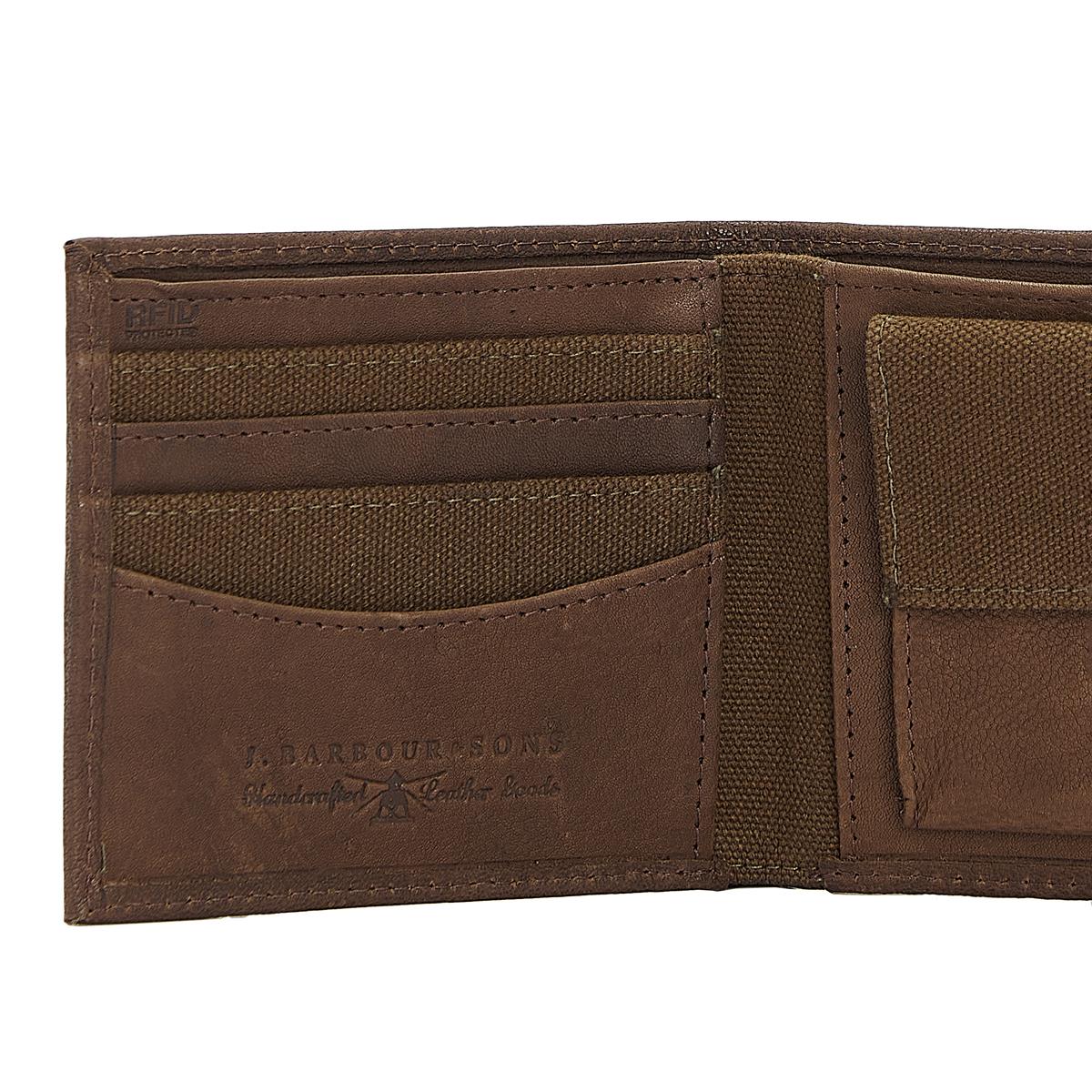 Barbour Mens Padbury Billfold Wallet