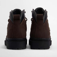 Brown Nubuck Barbour Mens Sidwood Hiking Boot back