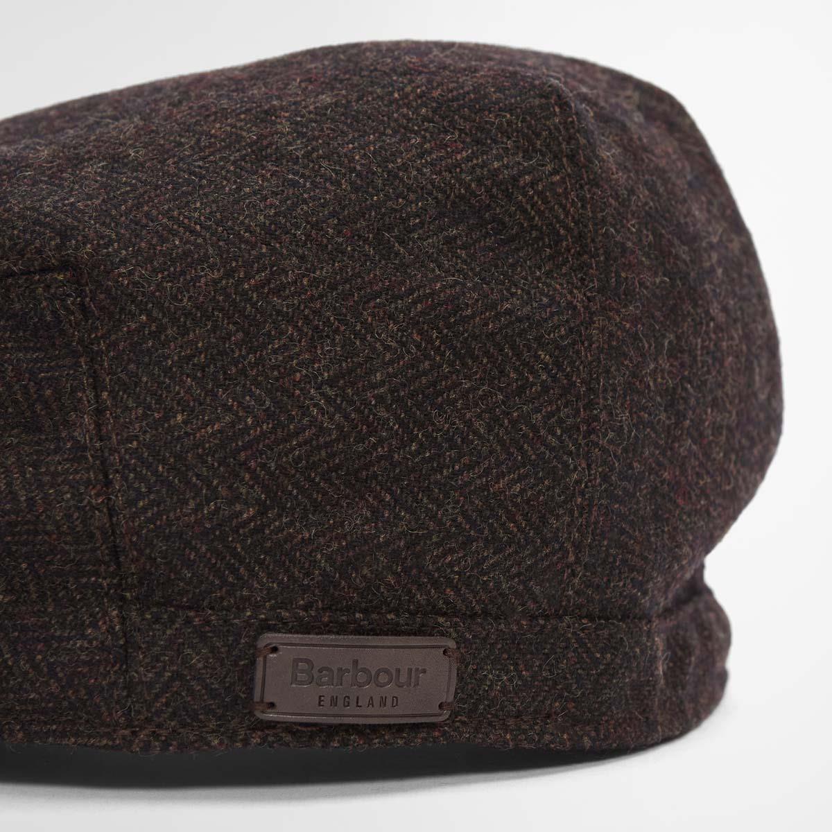 Barbour Mens Barlow Flat Cap