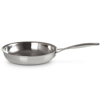 Le Creuset Signature 3-ply Stainless Steel 20cm Uncoated Shallow Frying Pan