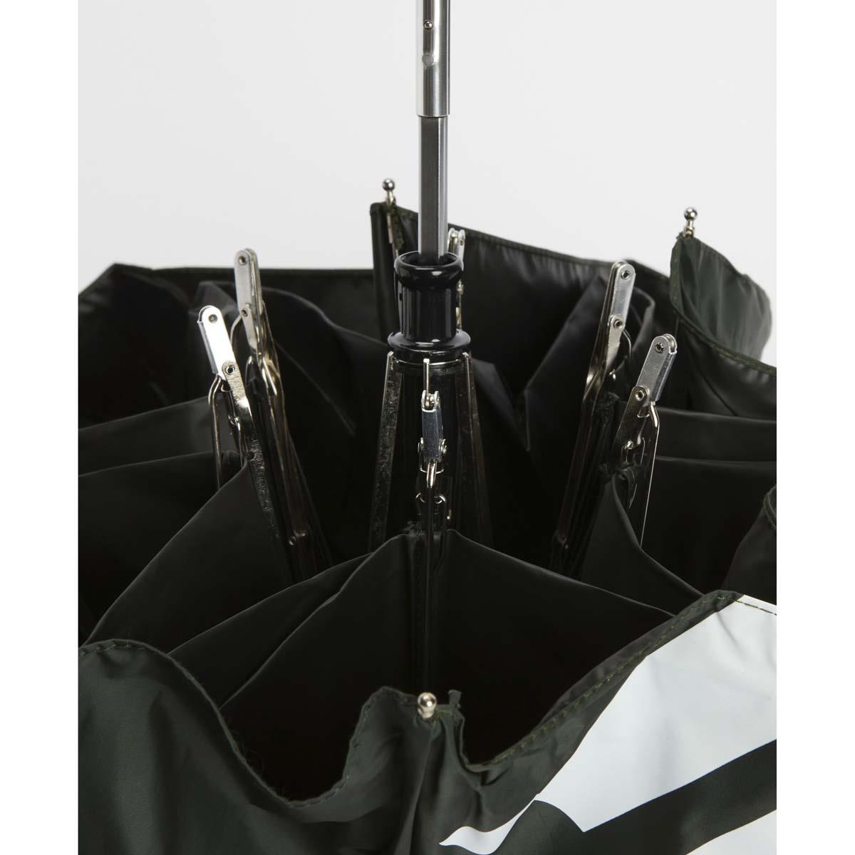Barbour Green Barbour Logo Mini Umbrella inner