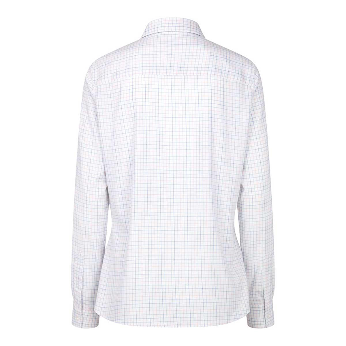 White/Pink/Blue Hoggs of Fife Ladies Callie Twill Shirt Back