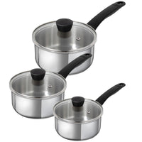 Kuhn Rikon Classic Induction 3 Piece Saucepan Set