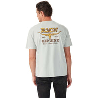 Salt R.M. Williams Mens Louth T-Shirt model back