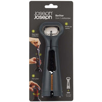 Dark Grey Joseph Joseph BarStar 3-in-1 Corkscrew  BOX