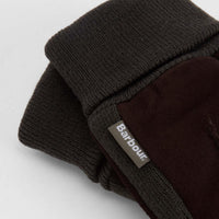 Brown/Olive Barbour Mens Magnus Glove Cuff