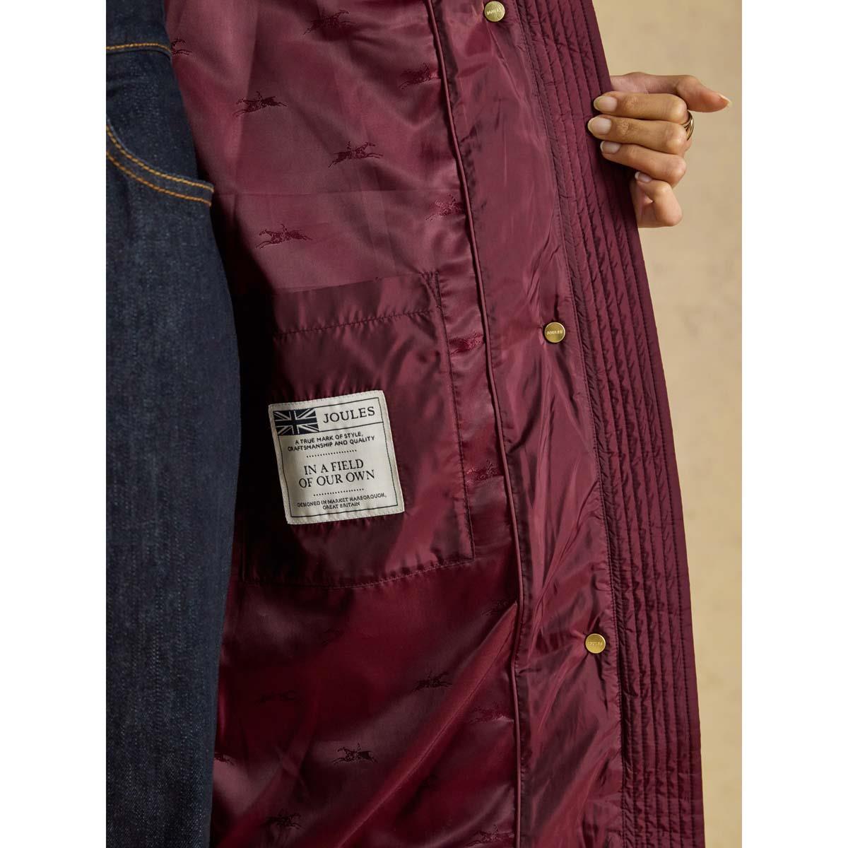 Joules Womens Windborough Showerproof Padded Coat