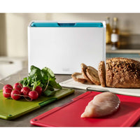 Joseph Joseph Folio Icon 4-piece White Chopping Board Set Regular In Use