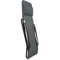Obsidian Folded Lafuma Transabed Batyline DUO Sunlounger